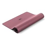 LOTUSCRAFTS® Yogamatte rutschfest, aus Naturkautschuk, universell einsetzbar als Yoga Matte, Sportmatte, Gymnastikmatte, Fitnessmatte, Yoga Mat, Matte Sport, Trainingsmatte (Aubergine)