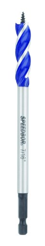 IRWIN SPEEDBOR Tri Flute Wood Drill Bit 7/16