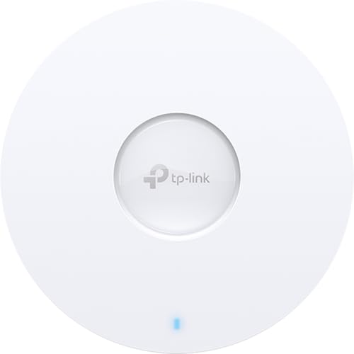 TP-Link EAP653 AX3000 Gigabit Dualband WiFi 6 WLAN Access Point (Omada SDN, zentrales Management, 1 Gigabit Port, nahtloses WLAN-Roaming, PoE/DC angetriebene) weiß
