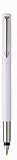 Parker Vector Standard White CT Fountain Pen, Fine Point, Blue Ink (S0031530)