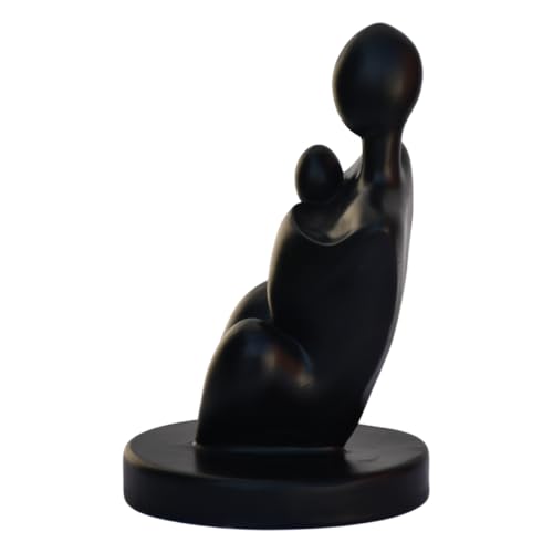 Image of Saugat Traders Mother Child Statue Showpiece for Home Decor Office Table Decoration - Baby Shower for Mom, to Be Mom Handcrafted Figurine Mother Baby Showpiece