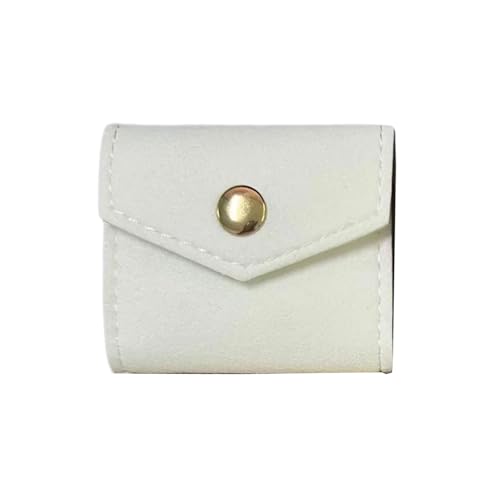 コンパクトなマイクロファイバーレザージュエリーバッグスタイリッシュな収納バッグ女性のアクセサリーとギフト用ダストプルーフポーチのためのポーチ