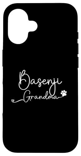 Basenji Grandma Design Basenji Dog Lovers Carcasa para iPhone 16