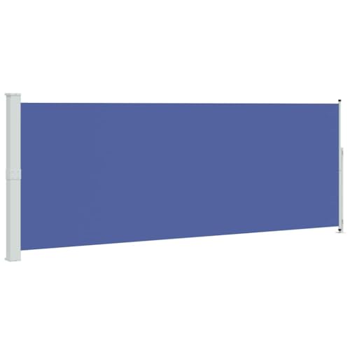 vidaXL Tenda Laterale Retrattile per Patio 180x500 cm Blu