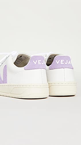 Image of Veja Women's V-12 Sneakers, Extra /White /Lavender, 6 Medium US
