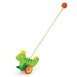 viga-viga-2043674-giocattoli prima era da-a spingere stick-dinosaur, colore verde, 50963