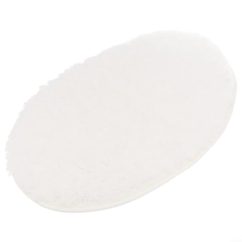 Vibsky Alfombra antideslizante de felpa suave y absorbente para dormitorio, sala de estar, 30 x 50 cm