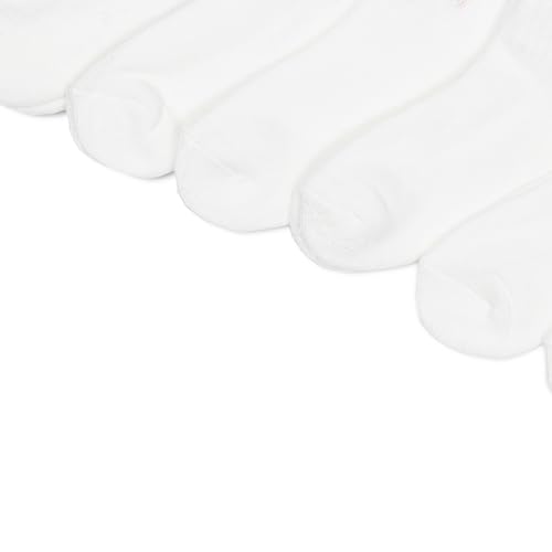 Polo Ralph Lauren Girls' Classic Sport Ankle Socks-6 Pair Pack-Soft Stretchy Yarn & Stay Up Top3