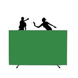 Divisori modulari per ping pong, barriera portatile a 6 pannelli per ping pong per palestra, ufficio, parco giochi