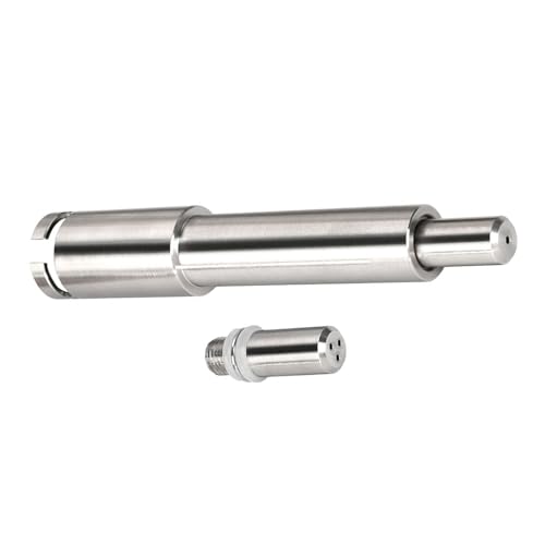 Kfwfuaee Tubo de espuma de leche de vapor resistente a altas temperaturas para cafeteras para vapor de espuma de leche eficiente de acero inoxidable