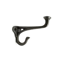 Hall Stand Hat & Coat Hook Evelyn Cast Antique Iron 100mm - Pack of 4 Hooks