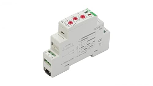 Time Relay 1P 8A 0.1sek-576h 12-264V AC/DC Multifunction PCU-511UNI f&f 5908312591351