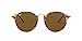 Ray-Ban RB2447 Round Sunglasses, Spotted Brown Havana/B-15 Brown, 49 mm + 0