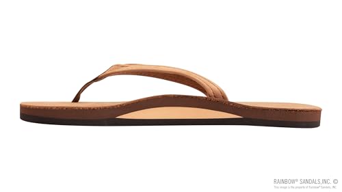 Image of Rainbow Sandals Women's Single Layer Leather Sandal Narrow Strap
