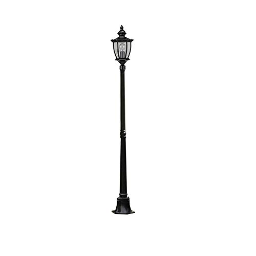 Pilier lumière chemin et voie étanche IP54, lanterne antique E27 DKSNAJ pour cour