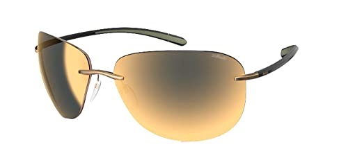 Silhouette BAYSIDE 8729 Black Desert Beige/Gold one size fits all unisex Sunglasses