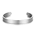 Price comparison product image Philip Jones Men's Stainless Steel Cuff Bracelet