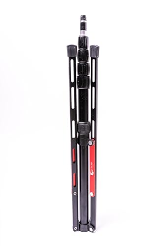 REFLEX CAMERA Aluminium Light Stand 88" 7ft 3in Lightweight & Compact Lighting Stand for Photography Twist Lock - Image 3