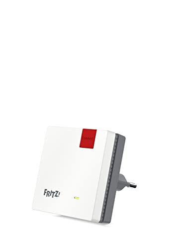 WiFi N Repeater 600 Mbit/s 2,4 GHz Mesh Access Point Compact Energiebesparend WPS AVM FRITZ!Repeater