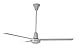 Leading Edge 56001LC Heavy Duty Ceiling Fan, 25500 CFM, White