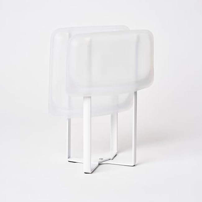 YAMAZAKI home 6784 Kitchen Multi Eco Stand-Multifunctional Plastic Bag Holder, One Size, White