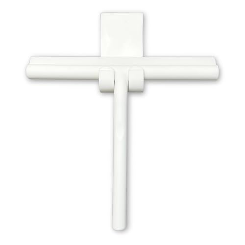 Nunupo Limpiador mampara Ducha Cristal, rasqueta limpiacristales Ducha, limpiacristales de Silicona...