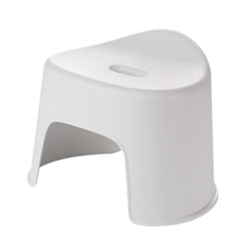 Image of Toddler Chair Lightweight Sturdy Kids Stool for Bathroom Living Room Bedroom White