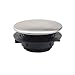 Stainless Steel Sink Hole Cover for Soap Dispenser, Decorative Kitchen Sink Accessory with Leak-Proof Design and for Easy Installation, Black（A）