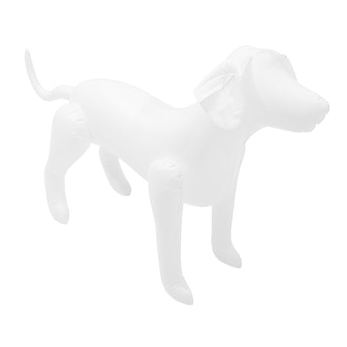 VILLFUL Modelo De Pie para Perros Expositor De Ropa De Mascotas Maniquí De PVC