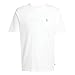 adidas Men's Dog Sock Patch Graphic T-Shirt, White, X-Large/Tall