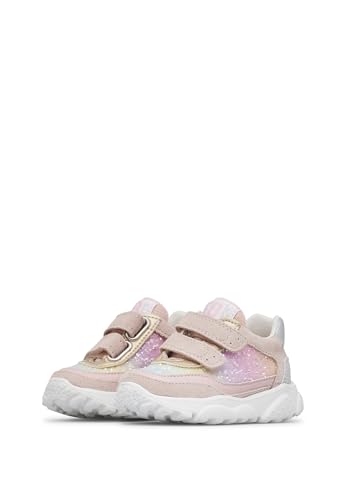 Naturino Girls Falcotto Amantea 2 Vl. (Toddler/Little Kid) Sneaker, Cipria/Multi, 83