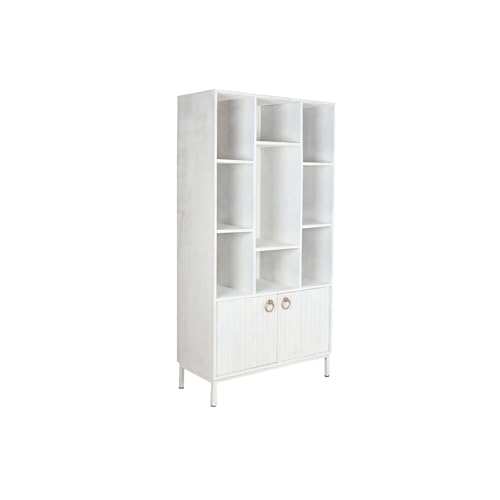 ESTANTERIA MANGO METAL 90X40X180 59,60 BLANCO