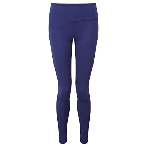Image of TriDri Womens/Ladies Acid Wash Performance Recycled Leggings (M) (Navy)