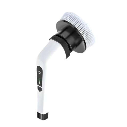 Aeemrn Electric Spin Scrubber,10 in 1 Electric Mop Home Cleaner,420RPM-8 Replaceable Brush cleaning accessories,120Mins Work Time,3 Adjustable Size,2 Adjustable Speed Power Cleaning Brush Set for Home
