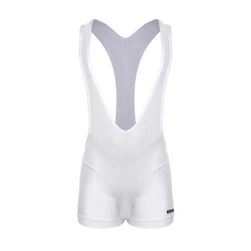 Débardeur homme SUKREW blanc scintillant effet shimmer pour look audacieux
