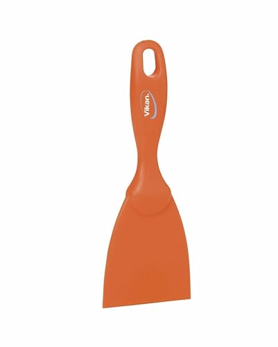 Vikan - Hygiene - Handschaber - Gerade - Polypropylen - Orange - 75mm