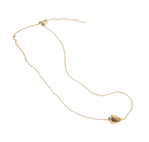 Ally & Alex Kansas City Inspired Gold Arrowhead Pendant Necklace | Football Fan | Great Gift for Women | Kansas City Jewelry4