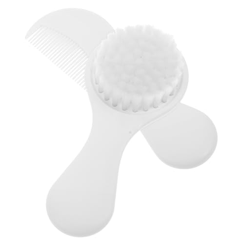 Garneck Baby Hair Brush Set Toddler Comb Scalp Scrubber for Newborns Safe Gentle Grooming