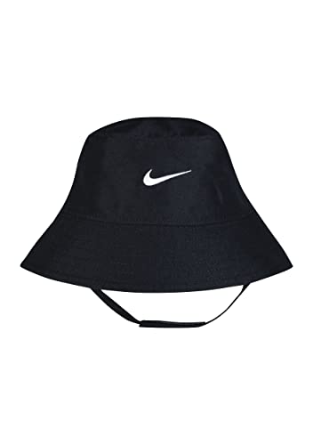 Image of Nike Little Boys UPF 40+ Bucket Hat (B(6A2682-023)/W, 12-24 Months)