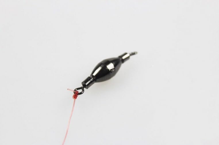 Peso giratorio de cobre para pesca 10 piezas variados miniatura 7