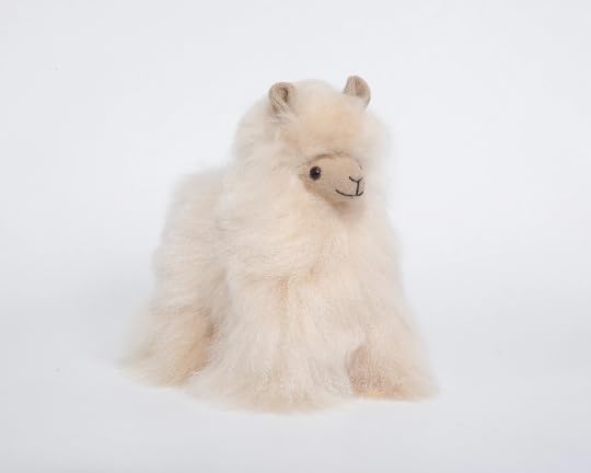 Miniatura 2 de baby alpaca made of wonderful alpaca fur, Handmade Cute Stuffed Animal Toy for Kids, Soft Cuddly Stuffed Bear for Girls and Boys, Plush Teddy Gift