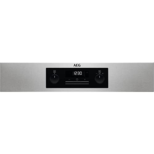AEG-BPS331120M-Horno-Multifuncion-con-Limpieza-Pirolitico-10-funciones-Coccion-Uniforme-Calentamiento-Rapido-Mando-escamoteables-Pantalla-LCD-Ventilador-XXL-INOX-Antihuellas-Clase-A