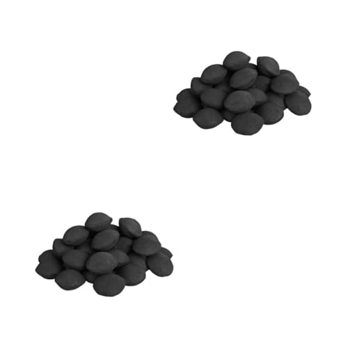 LIOOBO 2paquets Pack Gril pour Cheminée Et Camping Naturel Pratique pour Barbecue Et Chauffage