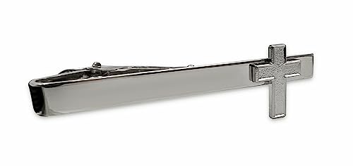 Chaplain Cross Tie Clip - Religious Christian Latin Ornate Official Tie Bar3