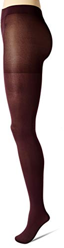 No Nonsense Women's Super Opaque Control Top Tight, Fig, S