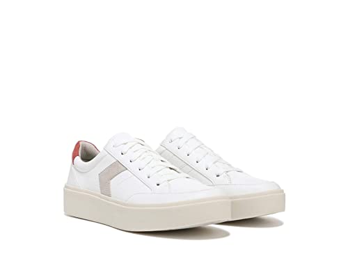 Dr. Scholl's Shoes Women's Madison Lace Sneaker Oxford, White Smooth, 8 #TOP3