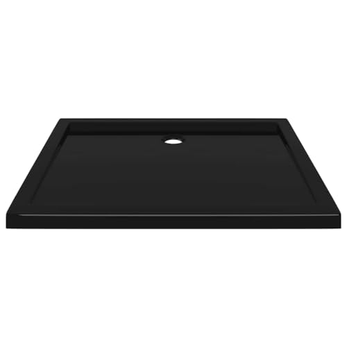 Plato de Ducha Rectangular de ABS resistente en color negro 6