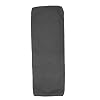 Banc Coussin Jardin Salon Siège Patio Tapis Meubles Confortables Couverture Noire 120x42cm, Ensemble Mobilier De Jardin