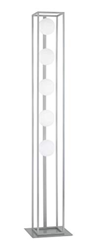 Preisvergleich Produktbild Wofi Standleuchte Aurelia 5-flammig Nickel matt 3341.05.64.8000