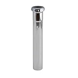 Plumb Pak 1903K 22-Gauge Extension Tube, 1-1/4-Inch by 12-Inch, Chrome